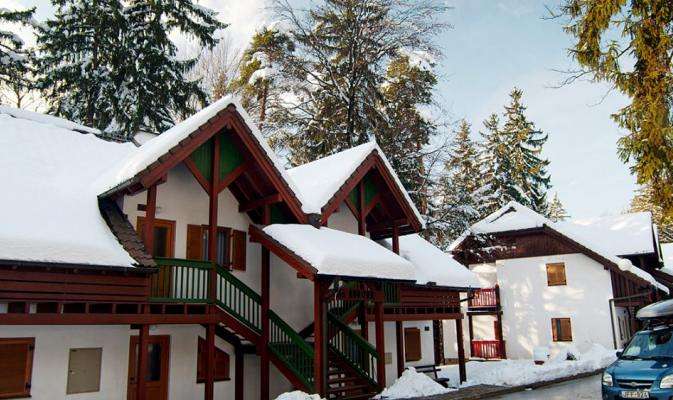 Slovenija Vile Terme Zreče sneg