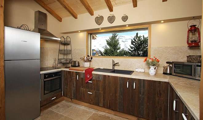 Chalet Les Alpages Les 2 Alpes opremljena kuhinja