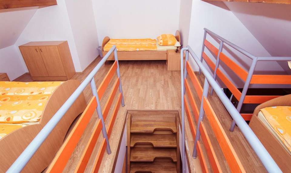 Apartmaji Skok Bovec postelja