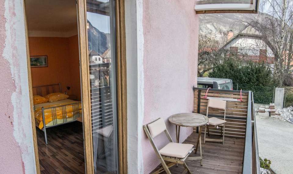 Apartmaji Skok Bovec terasa
