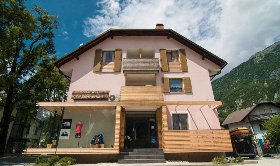 Apartmaji Skok Bovec hiša