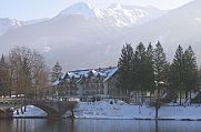 Hotel Jezero Bohinj  sneg