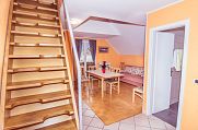 Apartmaji Skok Bovec dnevni prostor